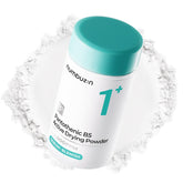 Numbuzin No.1 Poudre – flacon, ciblage des boutons et réduction de la brillance.