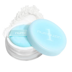 Numbuzin No.1 Poudre transparente pour fini mat et contrôle du sébum.