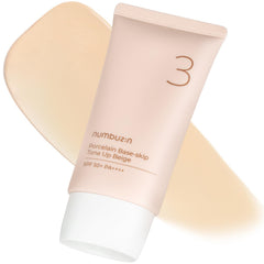 Numbuzin No.3 Base Porcelaine sur bouteille, teinte naturelle et hydratation légère.