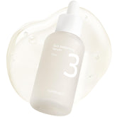 Numbuzin No.3: texture-peau-lisse grâce aux ferments Bifida et Galactomyces.