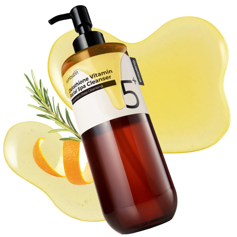 Numbuzin No.5 – bouteille-éclat: démaquillage doux pour peau lumineuse.