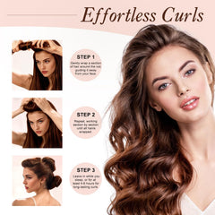 Nunflue coiffage doux sur cheveux, friction réduite et sans casse