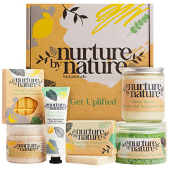 Bougie au soja Nurture by Nature pour détente aromatique.