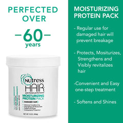 Nutress Soin protéine et hydratation - revitalise les longueurs cassantes.
