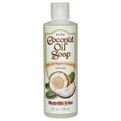 Savon NutriBiotic Coco Pur sur emballage biologique et écoresponsable.