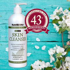 NutriBiotic Formule pH équilibré - flacon pompe, hypoallergénique et nettoyage doux