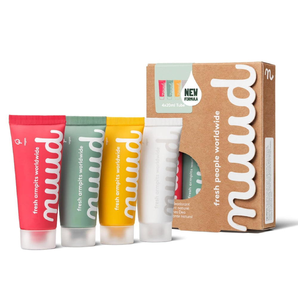Nuud pack famille 4x20ml: pratique pour la famille et les voyages.