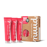 Nuud xXL Pack – trois tubes 40 ml pour une fraîcheur durable au quotidien.