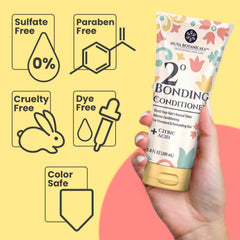 Nuva Botanicals Bond Repair Shampoo acide-salicylique – nettoie en douceur et prépare les longueurs.