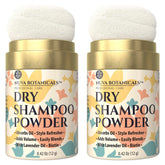 Nuva Botanicals poudre sèche cheveux lavande – rafraîchit rapidement sans eau.