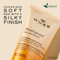 Huile coco-argan-amande, nourrissant la peau en profondeur.