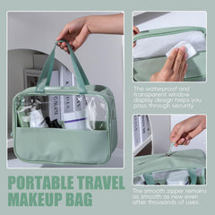 Trousse cosmétique transparente NVTED – accès rapide et visuel à vos produits.