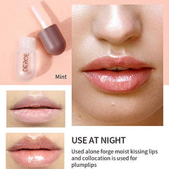 Duo Derol Lip Plumper ensemble jour et nuit pour lèvres sensibles