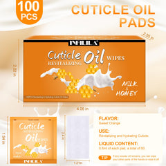 NXJ INFILILA: pastilles-cuticule emballées individuellement, pratique et hygiénique pour les déplacements.