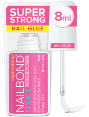 NYK1 Colle ongles avec brosse intégrée pour une application précise.