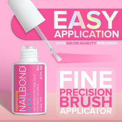 NYK1 Colle ongles rapide séchage pour une pose efficace.