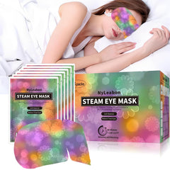 Le NyLeabon masque yeux s’ouvre et se porte facilement pour une relaxation immédiate.