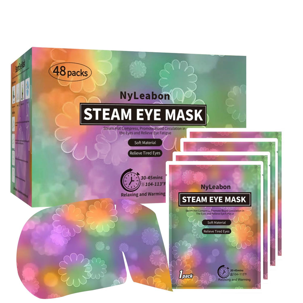 Le NyLeabon masque yeux vapeur chauffant procure une détente rapide après une journée devant l’écran.