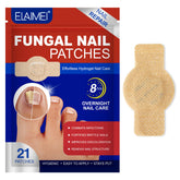 Nyloriaine patches mycose des ongles — amélioration visuelle après traitement nocturne.
