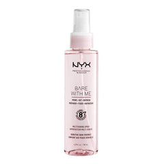 NYX Bare With Me brume hydratante: primer et fixateur pour peau hydratée.