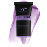 NYX Studio Lavande – bouteille de base teint, correction de couleur lumineuse