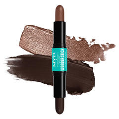 Bâton Wonder Stick de NYX pour contour-foncé et sculpté avec précision.