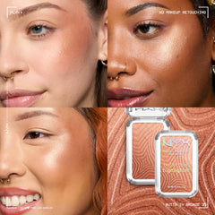 NYX Buttermelt Highlighter texture crème soyeuse qui fond.
