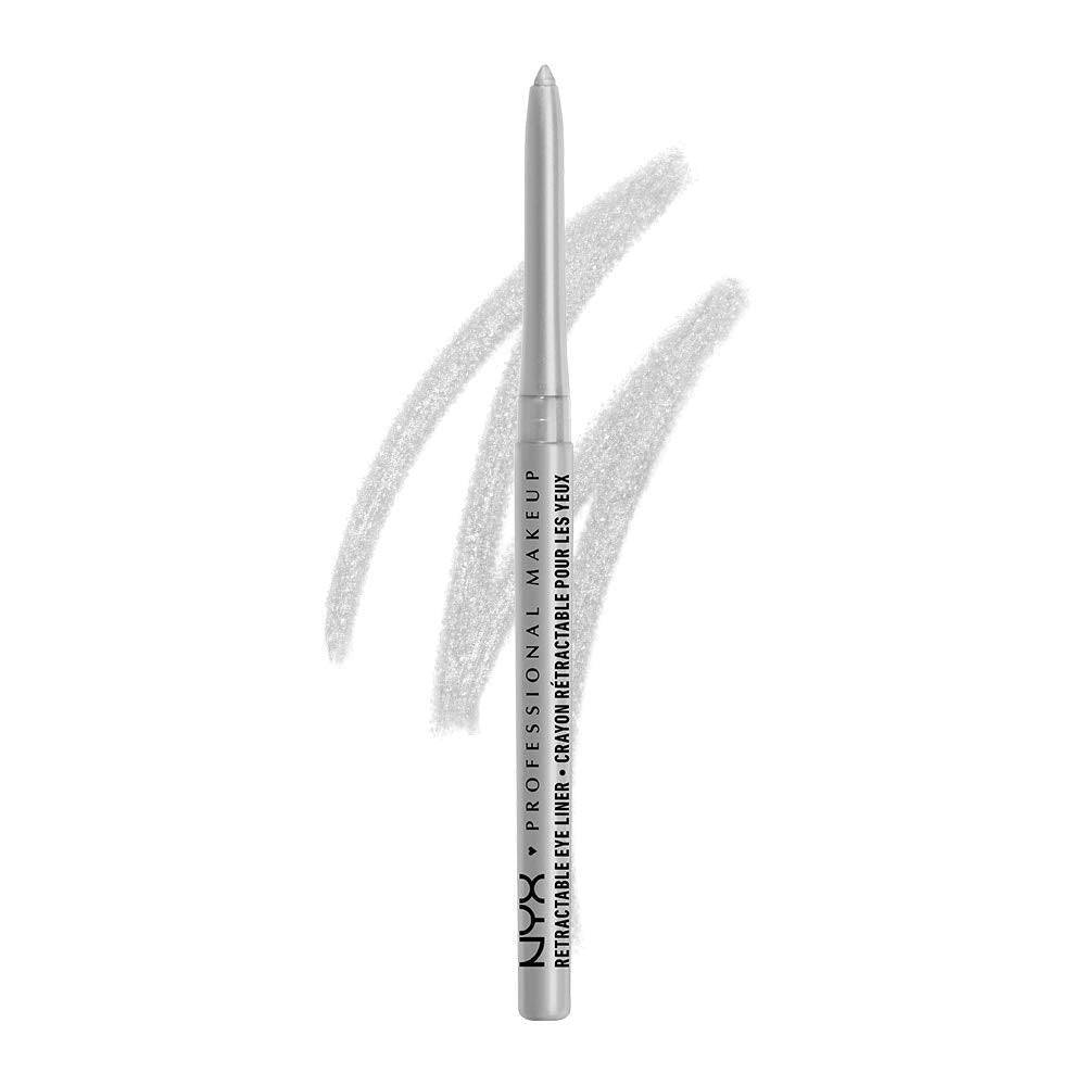 nyx crayon yeux mécanique argent – pointe précise pour un trait net et uniforme.