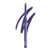 NYX PROFESSIONAL MAKEUP crayon yeux mécanique violet, emballage élégant et pratique.