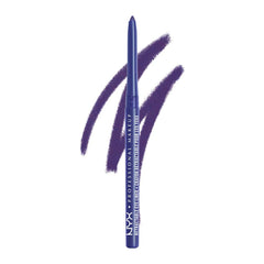 NYX PROFESSIONAL MAKEUP crayon yeux mécanique violet, emballage élégant et pratique.