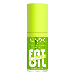NYX Fat Oil Chillz Kiwi Freeze – brillance hydratante sur les lèvres.