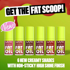 NYX Fat Oil Lip Drip offre hydratation jusqu a 12 heures sur les levres