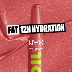NYX Fat Oil Slick Click application lèvres pour une tenue légère et confortable