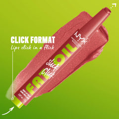 NYX Fat Oil Slick Click finition brillante non collante pour un éclat sophistiqué