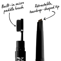NYX Fill et Fluff teinte Espresso mate pour dessiner et sculpter les sourcils