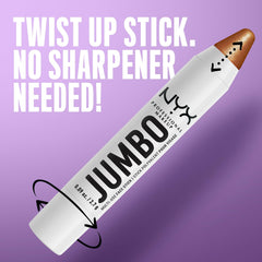 NYX Jumbo Dorée sur arcade sourciliere pour illuminer le regard.