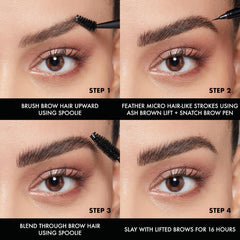 Définition des traits plus épais pour un look plus structuré.