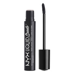 NYX Liquid Suede Alien-emballage: présentation soignée évoquant un style audacieux.