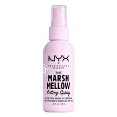 Fixation Marshmellow de NYX sur le visage pour une tenue durable.