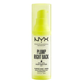 NYX Plump Right Back flacon-serum-primer hydratant pour une adhérence maquillage durable