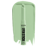 NYX Pro Fix Stick Correcteur Vert avec embout précis pour neutraliser les rougeurs.