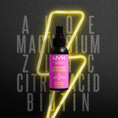 Électrolytes et vitamines NYX, spray hydratant à l’aloe