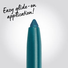 Nyx Professional Makeup crayon paupiere mecanique Gypsy Blue trace cremeuse sur la peau.