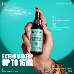 NYX Professional Makeup flacon-pompe, pratique pour fixer le maquillage et prolonger la tenue.