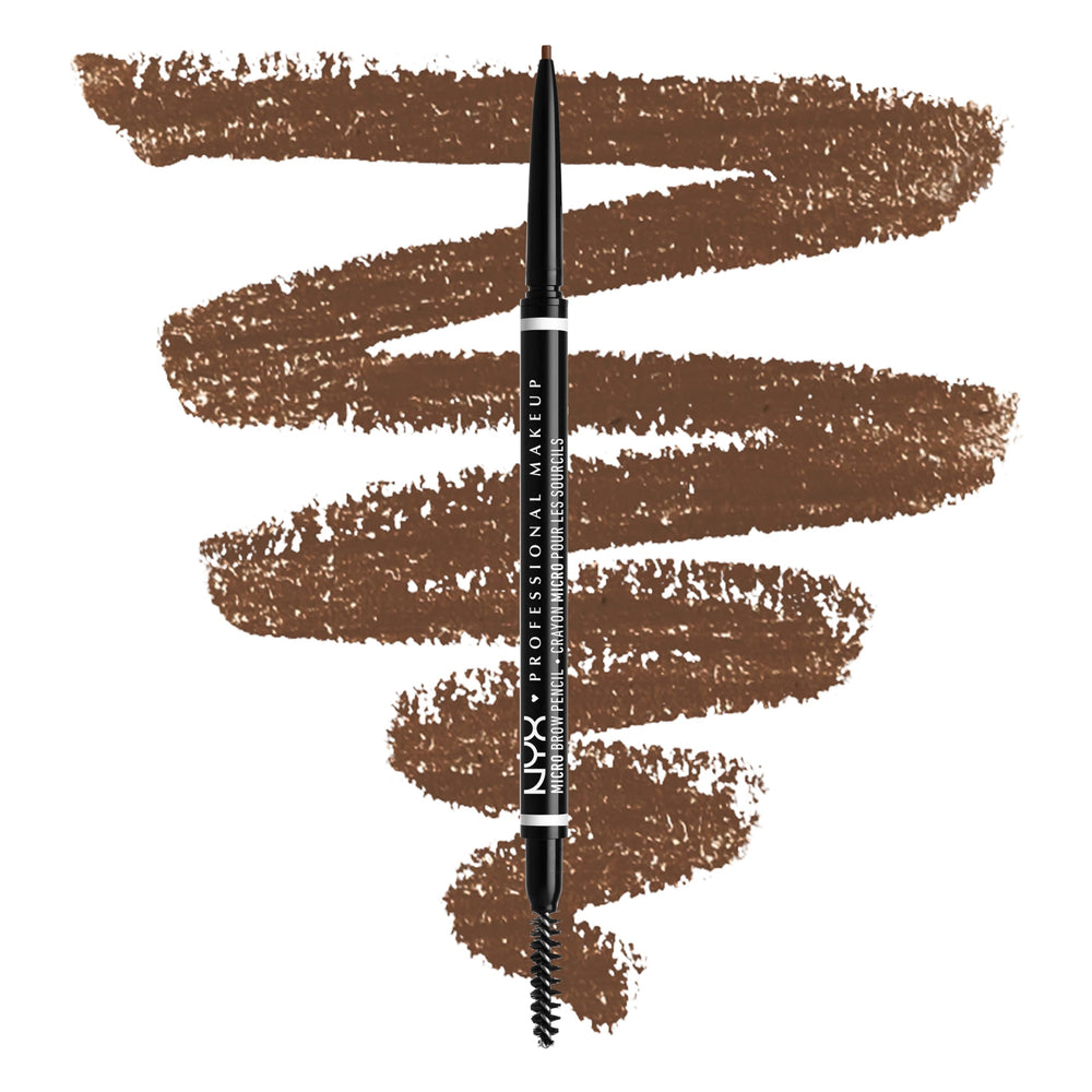 NYX Professional Makeup Micro Brow Pencil pointe mince pour des traits précis et naturels.