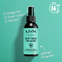 NYX Professional Makeup teint, finition lumineuse pour une peau naturelle toute la journée.