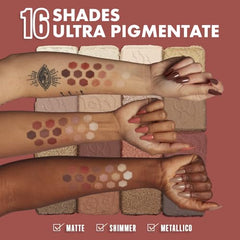 Ultimate Shadow NYX PRO – neutres chauds pour looks polyvalents