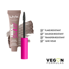 NYX Thick It Stick It Sourcils : fibres végétales qui renforcent l'apparence des sourcils.