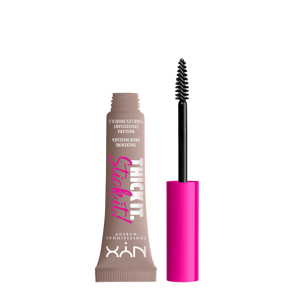 NYX Thick It Stick It Sourcils : gel épais et teinte naturelle pour un fini discret.