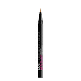 NYX Lift & Snatch : pointe micro-brush pour traits fins et réalistes.